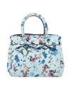 Save My Bag Woman Handbag Sky Blue Size - Peek (polyether - Ether - Ketone), Polyester, Elastane