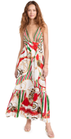 CAMILLA TIERED DRESS WITH HARDWARE SALUTI SUMMERTIME