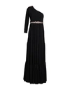 Feleppa Woman Long Dress Black Size 6 Polyester In Black