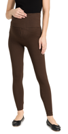 Hatch The Ultimate Before, During And After Leggings Chestnut Houndstooth In Chestnut Houndstooth