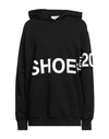 Shoe® Shoe Woman Sweatshirt Black Size Xl Cotton