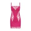 Dion Lee Womens Candy V-neck Sleeveless Lace Mini Dress In Candy