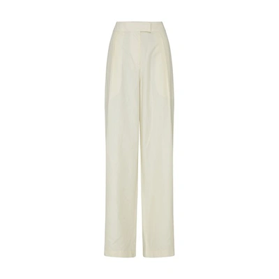 Conner Ives Cotton Trouser In Off_white