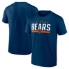 FANATICS FANATICS BRANDED NAVY CHICAGO BEARS ARC AND PILL T-SHIRT