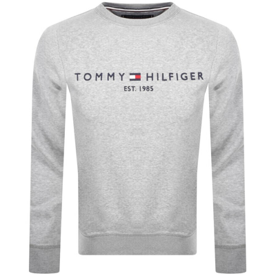 Tommy Hilfiger Logo Sweatshirt Grey