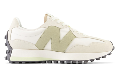 Pre-owned New Balance 327 Turtledove Fatigue Green (women's) In Turtledove/fatigue Green