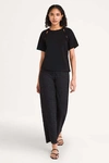 Merlette Solace Top In Black In Black