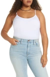 Halogen Absolute Stretch Cotton Camisole In White
