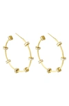 LIZA SCHWARTZ BRIDGET LARGE HOOP EARRINGS