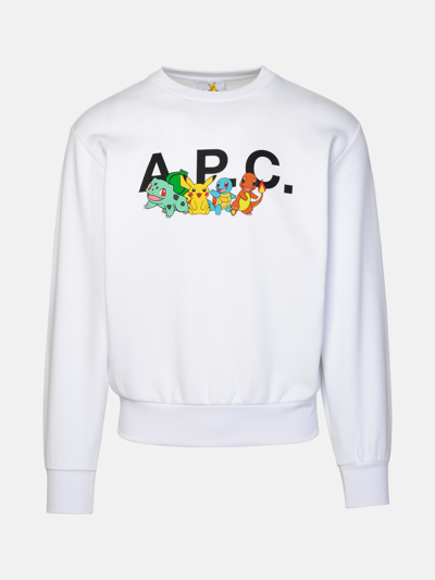 Apc Kids' Felpa Logo Pokemon In White