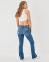 AMERICAN EAGLE OUTFITTERS AE NE(X)T LEVEL RIPPED HIGH-WAISTED SKINNY KICK JEAN