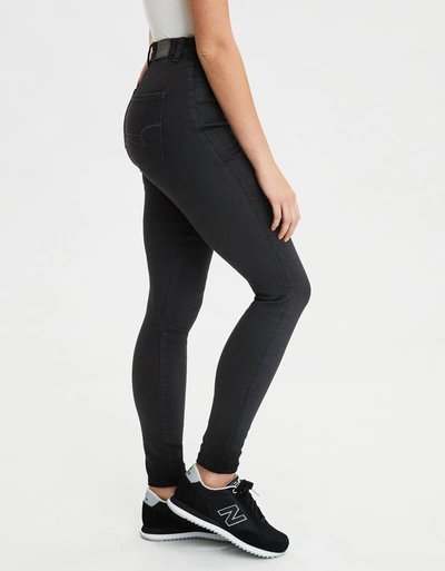 American Eagle Outfitters Ae Ne(x)t Level Curvy High-waisted Jegging In Black