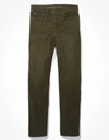 American Eagle Outfitters Ae Stretch Corduroy '90s Straight Pant In Green