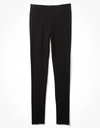 American Eagle Outfitters Ae Highest Waist Cotton Blend Legging In Black