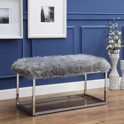 Inspired Home Camilla Ottoman Bench