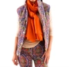 Gretchen Scott Puffer Vest - Pleasantly In Black In Orange