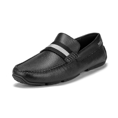 Bally Logo Love Shoes In Black