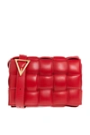 Bottega Veneta Padded Cassette Crossbody Bag In Apple Candy-gold
