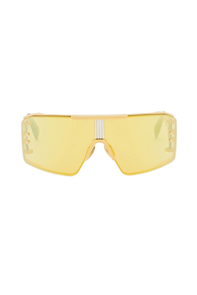 Balmain Le Masque Sunglasses Women In Yellow