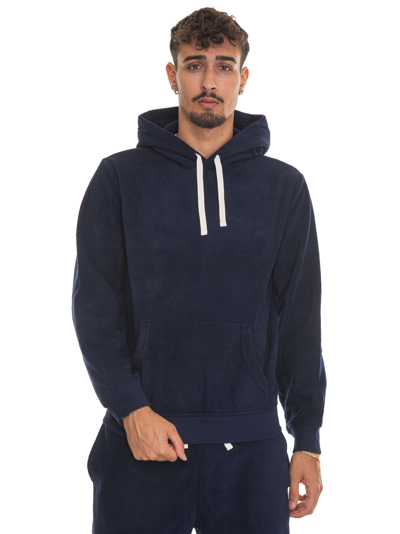 Ralph Lauren Sweatshirt With Hood In Blue