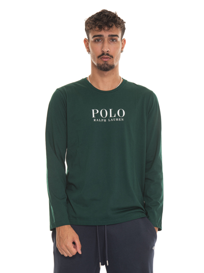 Ralph Lauren Round-necked T-shirt In Green