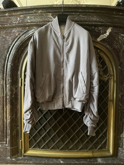 Pre-owned Haider Ackermann Reversible Vision Grey Perth Bomber