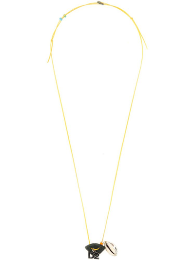 Dsquared2 D2 Surf Necklace In Gold