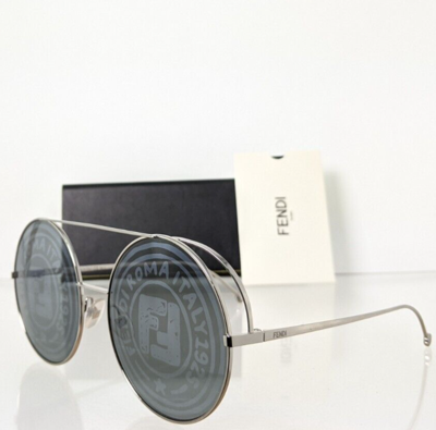 Pre-owned Fendi Brand Authentic  Sunglasses Ff 0285/s 0ihmd Silver 0285 Frame In Gray