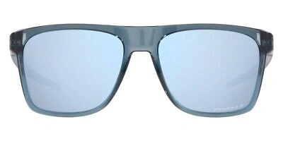 Pre-owned Oakley Leffingwell Oo9100 Sunglasses Men Rectangle 57mm 100% Authentic In Blue