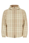 BURBERRY BURBERRY EMBROIDERED NYLON REVERSIBLE JACKET