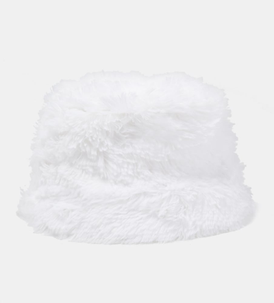 Ruslan Baginskiy Teddy Bucket Hat In White