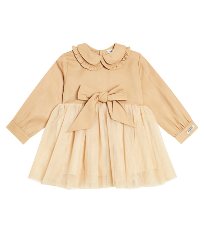 Donsje Baby Diano Dress In Brown