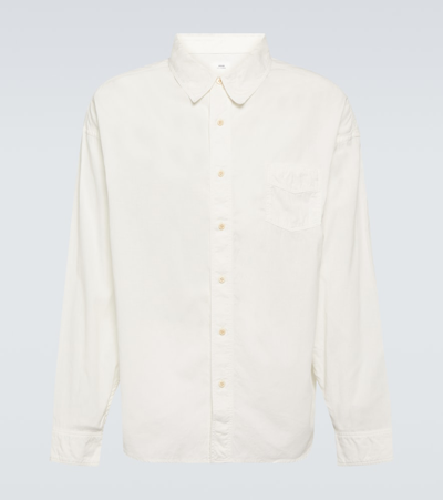 Visvim Cotton And Silk Shirt In White