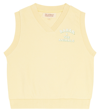 The Animals Observatory X Babar Cotton Sweater Vest In Neutrals