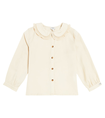 Donsje Kids' Flise Top In Neutrals