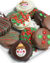 Chocolate Covered Company 12pc Christmas Decorated Oreo Cookies