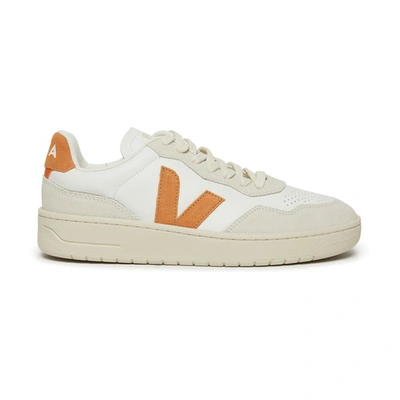 Veja V90 Low-top Sneakers In Extra_white_umber