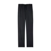 Zadig & Voltaire Logo-patch Straight-leg Trousers In Black