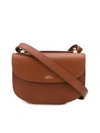 Apc Shoulder Bag A.p.c. Woman Color Hazel In Brown