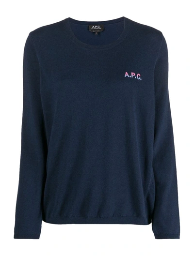 Apc A.p.c. Sweater In Blue