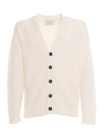 Ballantyne Cardigan In White