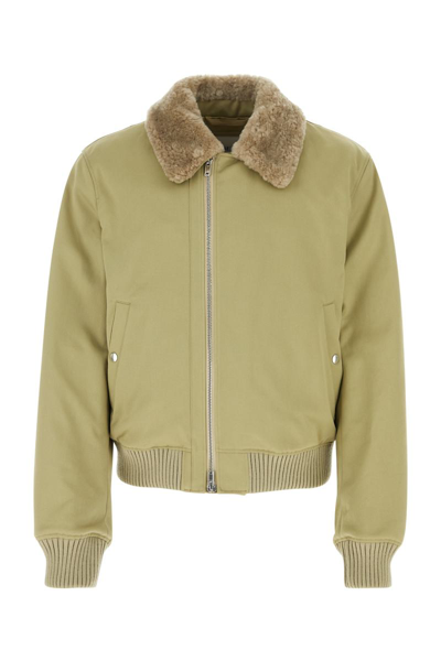 Burberry Man Jacket Man Green Jackets