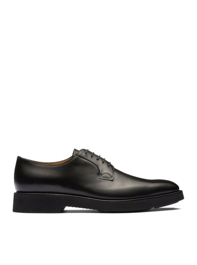 Church's Shannon Lace-up Leather Derby Shoes In Black