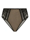 Dolce & Gabbana Lace-detailing Knitted Camisole In Black