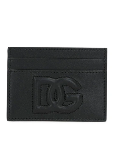 Dolce & Gabbana Credit Card Case In Black