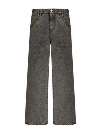 Etro Jeans Easy Fit In Grey