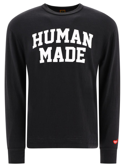 Human Made "#7" T-shirt In Black