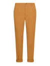 Incotex Pinces Trousers In Nude & Neutrals
