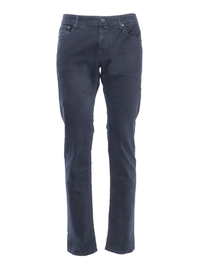 Jacob Cohen Pants 5 Pockets In Blue