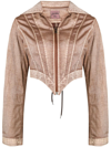 Jean Paul Gaultier Brown Knwls Edition Jacket In Brown